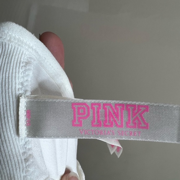 Pink by Victoria’s Secret white wireless bralette XS - Picture 10 of 11